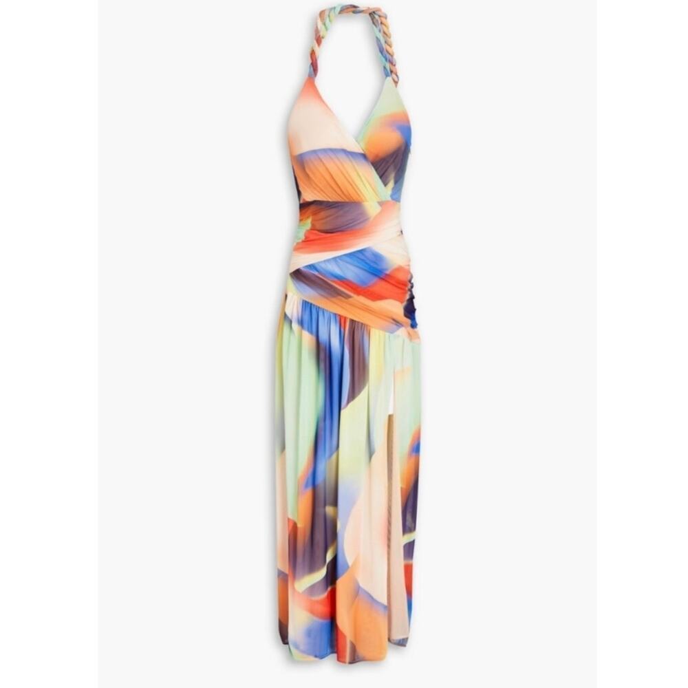 Nicholas Nicholas Bristol Open Back Maxi Dress Si… - image 3